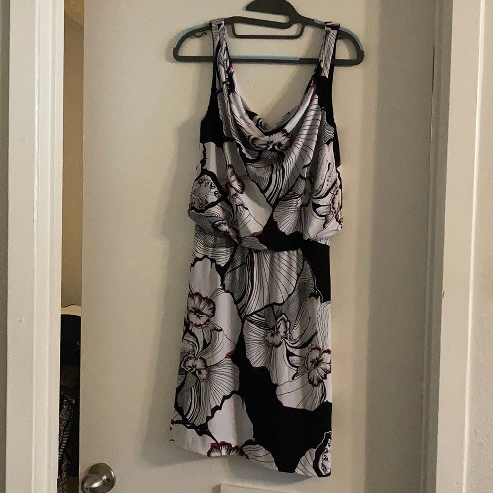 WHBM Cowl-Neck Tank Dress XXS